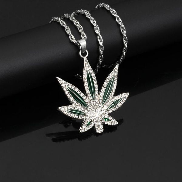 pendant necklaces fashion temperament hip-hop leaf necklace creative inlaid rhinestone all-match for men and women, Silver
pendant necklaces fashion temperament hip-hop leaf necklace creative inlaid rhinestone all-match for men and women, Silver