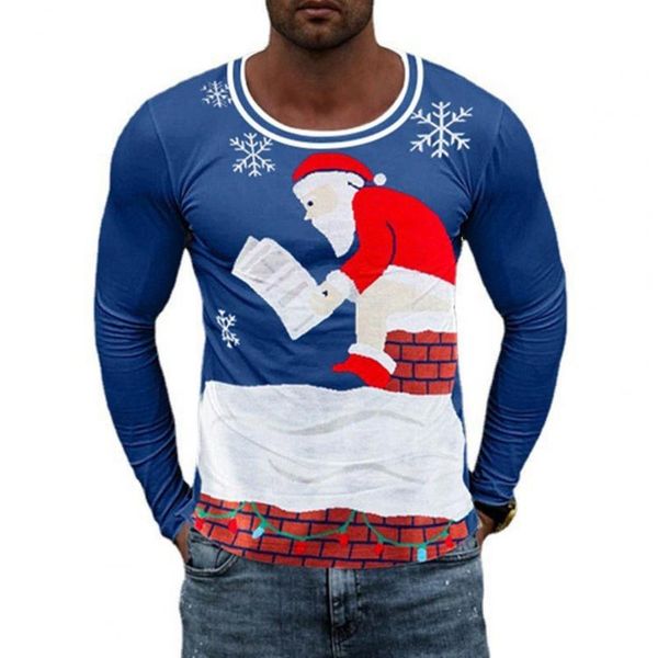 men's t-shirts casual t-shirt men long sleeve o neck pullovers tee shirts festive santa claus pattern 2021 autumn tshirt, White;black
men's t-shirts casual t-shirt men long sleeve o neck pullovers tee shirts festive santa claus pattern 2021 autumn tshirt, White;black