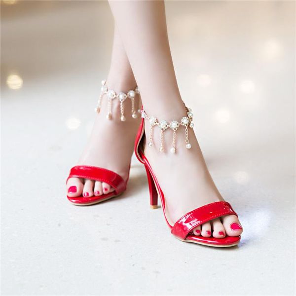 fashion plus big size 31- 45 sandals summer ladies wedding high heel shoes party dance pumps t863 dress, Black
fashion plus big size 31- 45 sandals summer ladies wedding high heel shoes party dance pumps t863 dress, Black