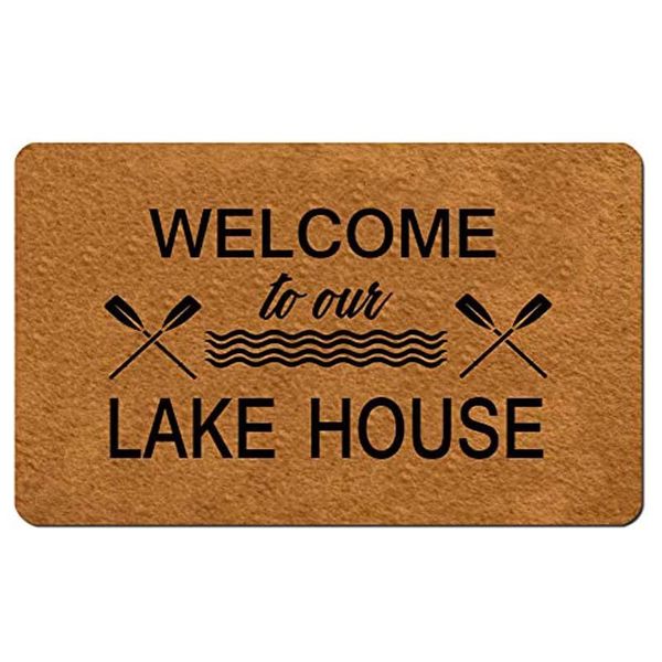 doormat home decor funny welcome to our lake house summer indoor outdoor flannel mat no carpets
doormat home decor funny welcome to our lake house summer indoor outdoor flannel mat no carpets