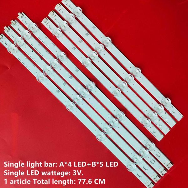strips 100% 10kit =8pcs(4a+4b) led backlight bar for tv hc390dun-vcfp1-21x 39ln5400 39la6200 lg innotek pola 2.0 pola2.0 39"a/b type
strips 100% 10kit =8pcs(4a+4b) led backlight bar for tv hc390dun-vcfp1-21x 39ln5400 39la6200 lg innotek pola 2.0 pola2.0 39"a/b type