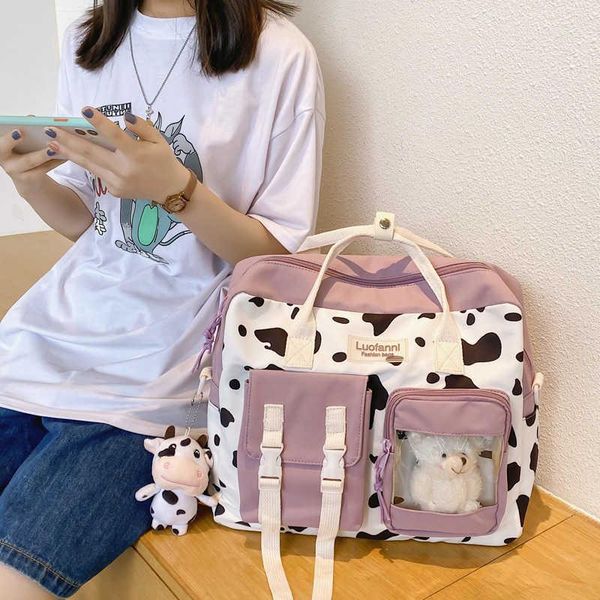 backpack cow multifunctional bag transparent female rucksack teen buckle ring small
backpack cow multifunctional bag transparent female rucksack teen buckle ring small
