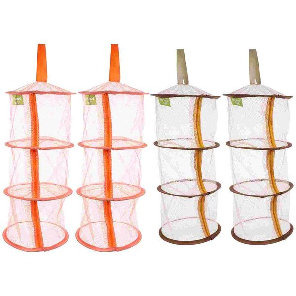 hangers & racks 4pcs clothing dryer nets folding three-layer windproof socks drying baskets
hangers & racks 4pcs clothing dryer nets folding three-layer windproof socks drying baskets