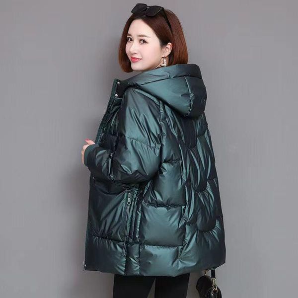 women's down & parkas parka plus size coats jackets 2021 winter fashion cotton-padded clothes hooded splicing warm woman, Black
women's down & parkas parka plus size coats jackets 2021 winter fashion cotton-padded clothes hooded splicing warm woman, Black