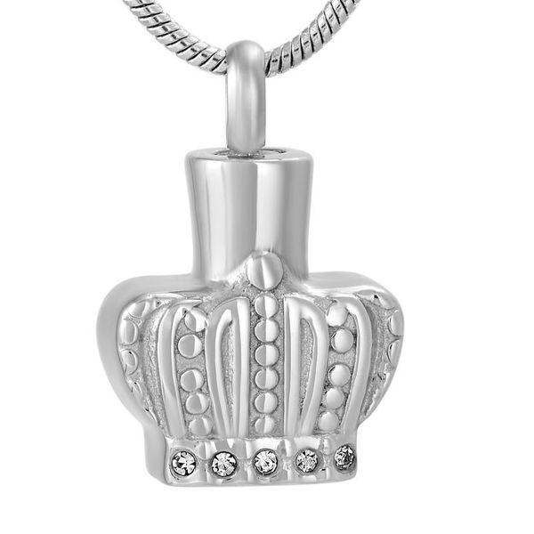 pendant necklaces cremation jewelry for women urn elegant crown ashes necklace&pendant memorial keepsake, Silver 
pendant necklaces cremation jewelry for women urn elegant crown ashes necklace&pendant memorial keepsake, Silver