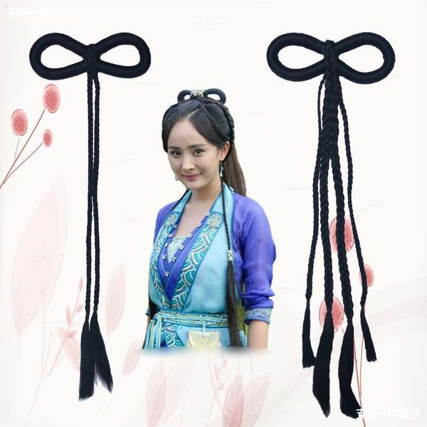 fantasies, wind, sunshine, snow, swords, the same wig, braid, movie studio, stage, cos costume, performance, wig, Black
fantasies, wind, sunshine, snow, swords, the same wig, braid, movie studio, stage, cos costume, performance, wig, Black
