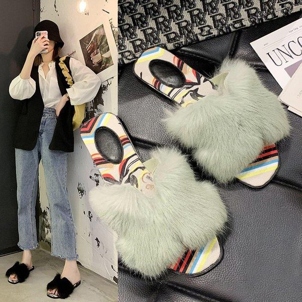 beach flat women furry slippers fleece female cross with open toe short plush warm fur metal slides, Black
beach flat women furry slippers fleece female cross with open toe short plush warm fur metal slides, Black
