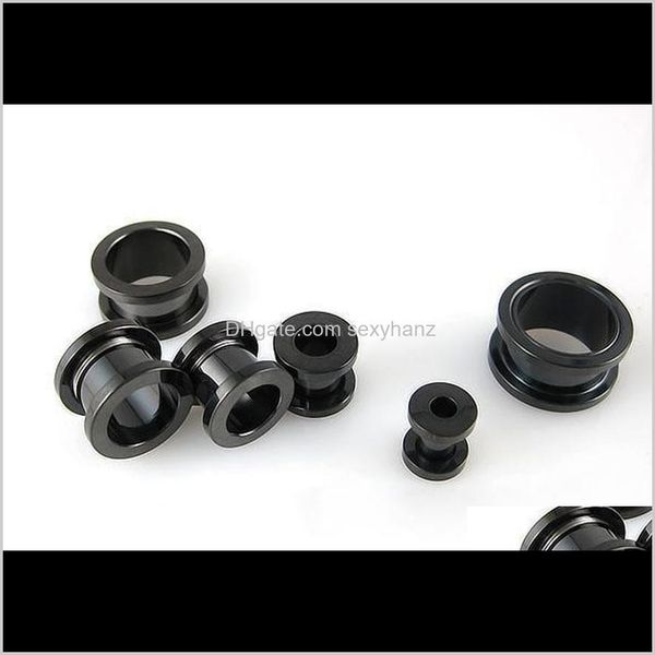 other drop delivery 2021 blackline flesh tunnel 316l surgical steel plugs titanium ear piercing expander fashion body jewelry 9ug6v, Slivery;golden
other drop delivery 2021 blackline flesh tunnel 316l surgical steel plugs titanium ear piercing expander fashion body jewelry 9ug6v, Slivery;golden