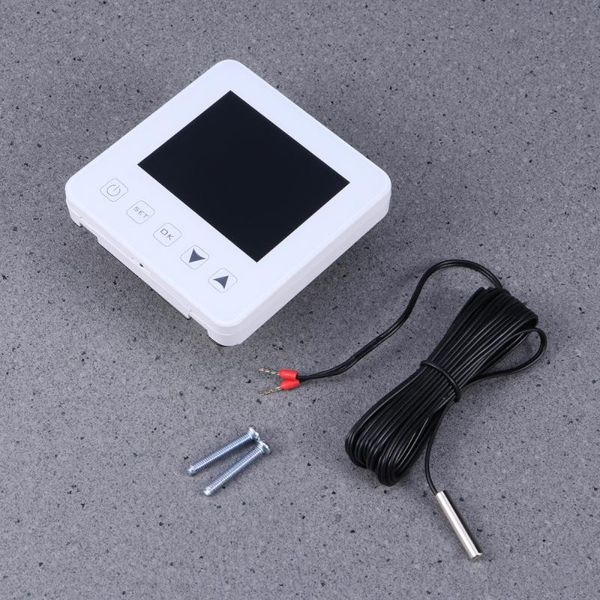 smart home control 100-240v digital programmable wifi thermostat with buttons for heating system (white)
smart home control 100-240v digital programmable wifi thermostat with buttons for heating system (white)