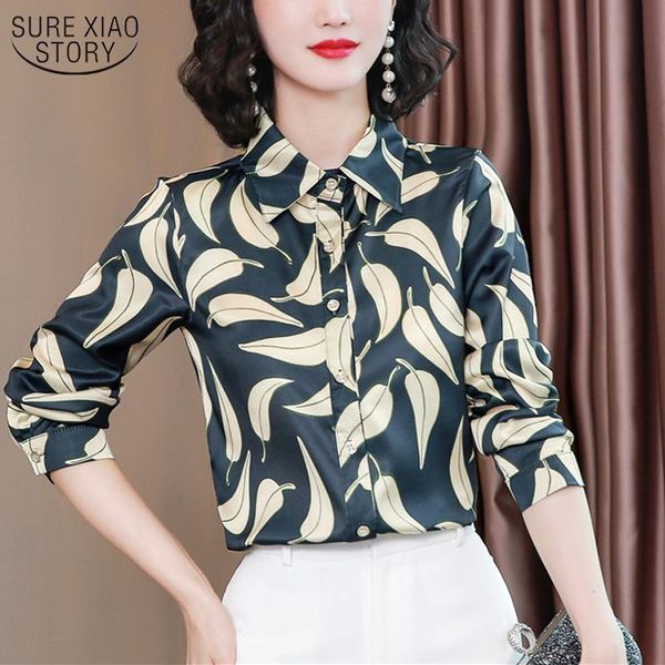 silk shirt autumn leaves print blouses clothes fashion long sleeve shirts women plus size s-4xl blusas mujer de moda 10724 women's &, White
silk shirt autumn leaves print blouses clothes fashion long sleeve shirts women plus size s-4xl blusas mujer de moda 10724 women's &, White