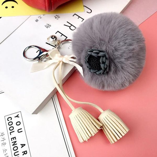 keychains 10pcs/lot girls fashion jewelry plush balls with tassel pendant ornament key ring for women bags decoration, Silver
keychains 10pcs/lot girls fashion jewelry plush balls with tassel pendant ornament key ring for women bags decoration, Silver