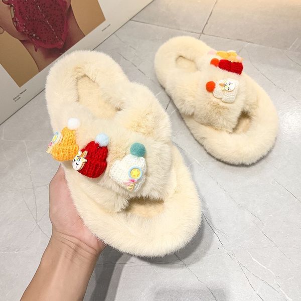 slippers winter women ffy shoes cross belt fur home slides sweet cute indoor ladies furry warm, Black
slippers winter women ffy shoes cross belt fur home slides sweet cute indoor ladies furry warm, Black