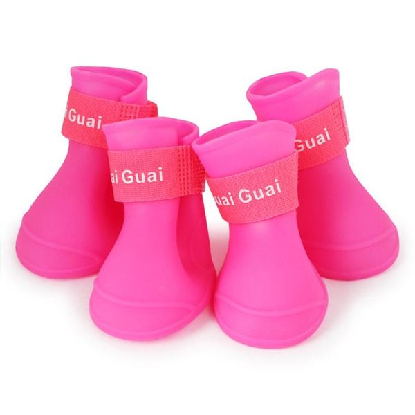 dog apparel pet silicone rain boots four dogs non-slip candy color shoes wear waterproof suitable for small and medium
dog apparel pet silicone rain boots four dogs non-slip candy color shoes wear waterproof suitable for small and medium