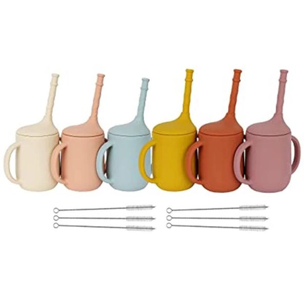mugs 200ml baby silicone straw training cup small transition with and lid bpa-food grade milk powder creative
mugs 200ml baby silicone straw training cup small transition with and lid bpa-food grade milk powder creative