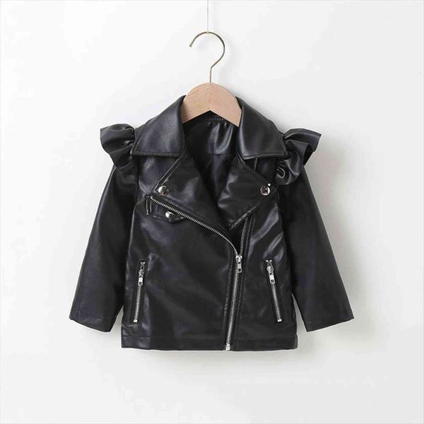girls punk street style leather jacket childrens clothing pu suitable for 3 7 years old, Blue;gray
girls punk street style leather jacket childrens clothing pu suitable for 3 7 years old, Blue;gray