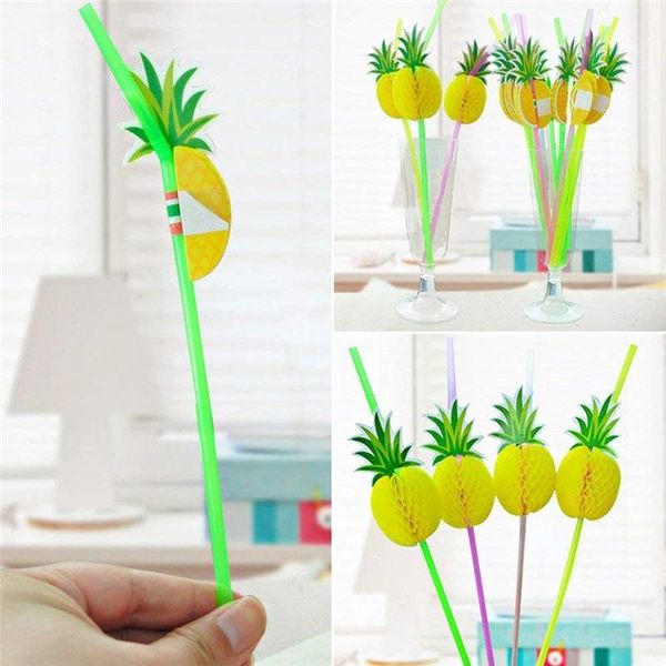 packaging dinner service 30pcs/set cocktail decor plastic disposable straw pineapple medium unique pattern hydration 3d fruit party supplies
packaging dinner service 30pcs/set cocktail decor plastic disposable straw pineapple medium unique pattern hydration 3d fruit party supplies