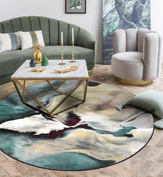 carpets stylish nordic abstract art landscape oil painting living room bedroom hanging basket chair round mat carpet customcustom size
carpets stylish nordic abstract art landscape oil painting living room bedroom hanging basket chair round mat carpet customcustom size
