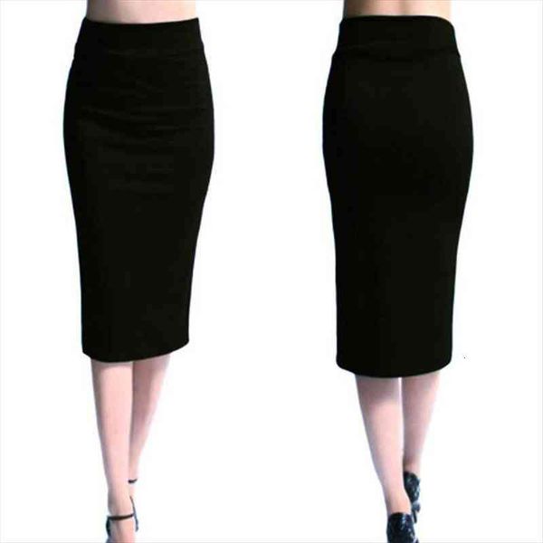 pencil fashion office stretch bodycon women skirts midi high waist mid-calf jersey puls size xl, Black
pencil fashion office stretch bodycon women skirts midi high waist mid-calf jersey puls size xl, Black
