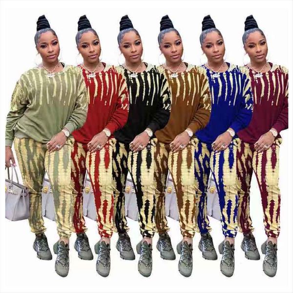 gradient tie dye striped print womens tracksuits sport suit crew neck long sleeve pullover and running sweatpant fitness matching, Gray
gradient tie dye striped print womens tracksuits sport suit crew neck long sleeve pullover and running sweatpant fitness matching, Gray