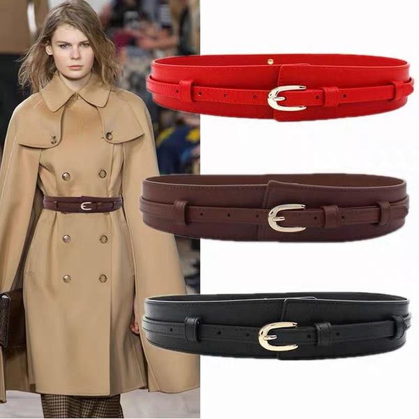 belts fashion wide cowskin cummerbund women's cummerbunds knot real leather waistbands for dress decorate waist belt coat accessories, Black;brown
belts fashion wide cowskin cummerbund women's cummerbunds knot real leather waistbands for dress decorate waist belt coat accessories, Black;brown