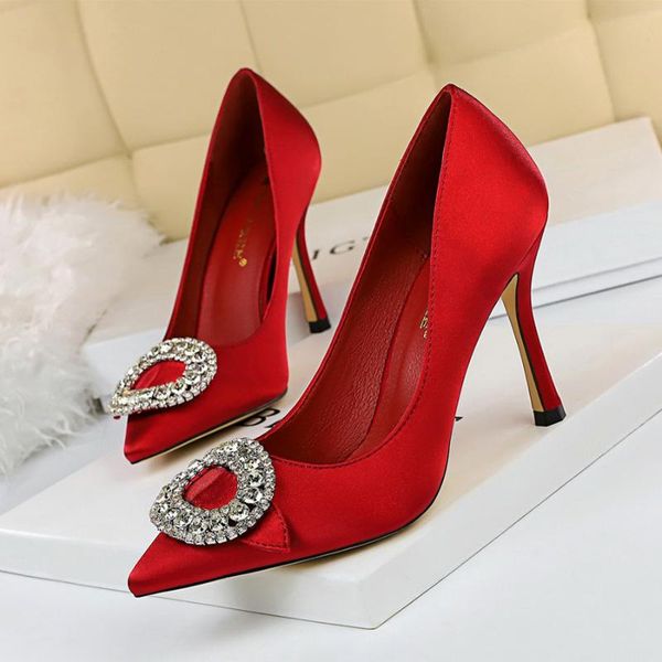 women's shoes woman high heels silks satins shallow mouth rhinestone buckle basic 34 35 36 37 38 39 40 green blue black dress
women's shoes woman high heels silks satins shallow mouth rhinestone buckle basic 34 35 36 37 38 39 40 green blue black dress