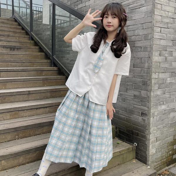 clothing sets make firm offers college high school class wind jk students uniforms uniform skirt suits summer of female, White
clothing sets make firm offers college high school class wind jk students uniforms uniform skirt suits summer of female, White