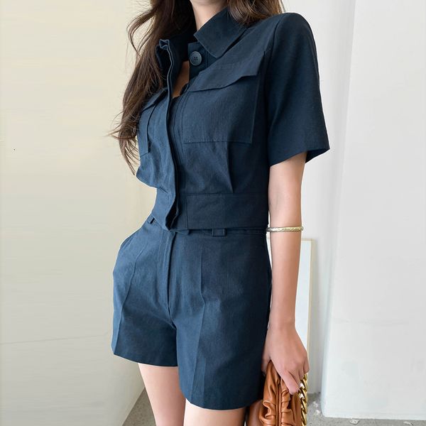 two piece dress set and pants women suits summer elegant pocket jacket + high waist short office lady ta5115 2qfd, White
two piece dress set and pants women suits summer elegant pocket jacket + high waist short office lady ta5115 2qfd, White