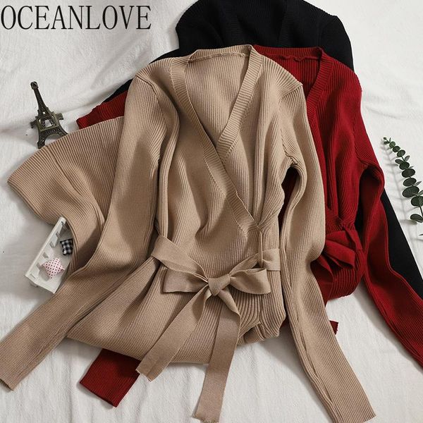 casual dresses oceanlove bandage robe femme vintage solid knitting autumn winter dress for women korean v neck bow vestidos elegant clothing, Black;gray
casual dresses oceanlove bandage robe femme vintage solid knitting autumn winter dress for women korean v neck bow vestidos elegant clothing, Black;gray