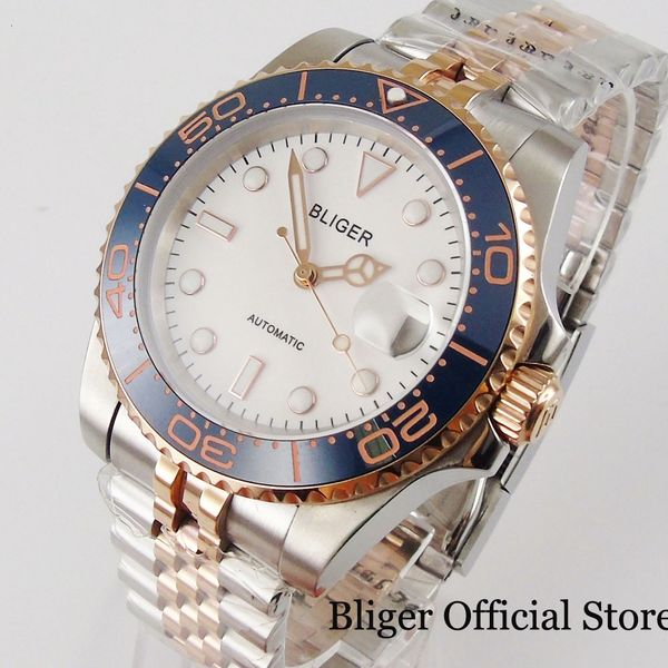 lightning automatic men's watch white 316l steel case jubilee bracelet nh35 miyota 8215 moving ceramic insert screw crown, Slivery;brown
lightning automatic men's watch white 316l steel case jubilee bracelet nh35 miyota 8215 moving ceramic insert screw crown, Slivery;brown