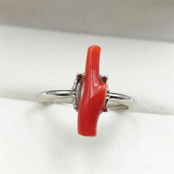 cluster rings natural red coral women rare adjustable size ring fashion 17mm raw material bead 925 sterling silver jewelry, Golden;silver
cluster rings natural red coral women rare adjustable size ring fashion 17mm raw material bead 925 sterling silver jewelry, Golden;silver