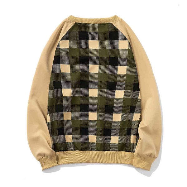 men's hoodies & sweatshirts men plaid print o-neck hoodie autumn winter patchwork sweatshirt mens hip hop streetwear pullover, Black
men's hoodies & sweatshirts men plaid print o-neck hoodie autumn winter patchwork sweatshirt mens hip hop streetwear pullover, Black