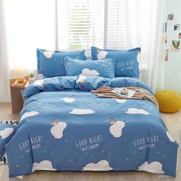 bedding sets 100% cotton duvet cover + pillowcase polar bear quilt bed linens no sheet single king hometextile
bedding sets 100% cotton duvet cover + pillowcase polar bear quilt bed linens no sheet single king hometextile
