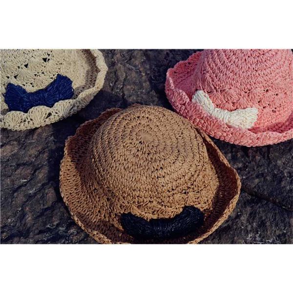 summer new children's handmade straw curled edge sunshade baby sunscreen hat, Blue;gray
summer new children's handmade straw curled edge sunshade baby sunscreen hat, Blue;gray