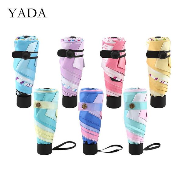 umbrellas yada 6k sea grass mini pocket gradient parasol folding men rain for women uv windproof umbrella ys200185
umbrellas yada 6k sea grass mini pocket gradient parasol folding men rain for women uv windproof umbrella ys200185