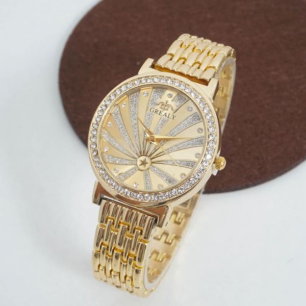wristwatches gold casual fashion women bracelet watch ladies rock crystal clock luxury dress quartz wrist for woman relogio feminino, Slivery;brown
wristwatches gold casual fashion women bracelet watch ladies rock crystal clock luxury dress quartz wrist for woman relogio feminino, Slivery;brown