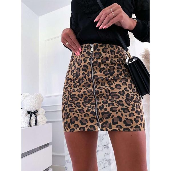skirts high waist zipper women fashion leopard pattern casual pencil mini bottoms elegant office lady slim short skirt femme, Black
skirts high waist zipper women fashion leopard pattern casual pencil mini bottoms elegant office lady slim short skirt femme, Black