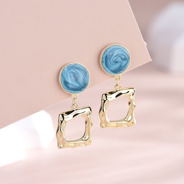 net red same haze blue earrings irregular s925 silver circle female ins korean temperament, Golden
net red same haze blue earrings irregular s925 silver circle female ins korean temperament, Golden