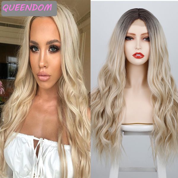honey blonde wavy synthetic lace front wig long natural wave part lace wigs for women heat resistant middle part lolita lace wig, Black
honey blonde wavy synthetic lace front wig long natural wave part lace wigs for women heat resistant middle part lolita lace wig, Black
