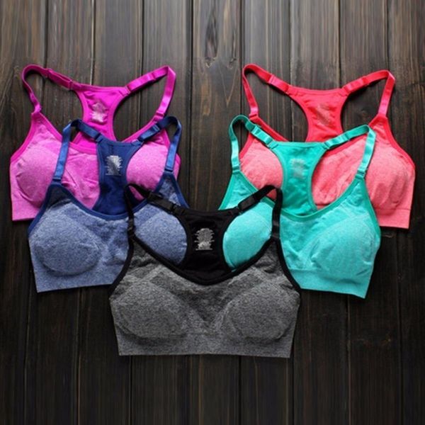 gym clothing fitness sports bra women running yoga push up sport athletic vest padded brassiere soutien gorge, White;black
gym clothing fitness sports bra women running yoga push up sport athletic vest padded brassiere soutien gorge, White;black