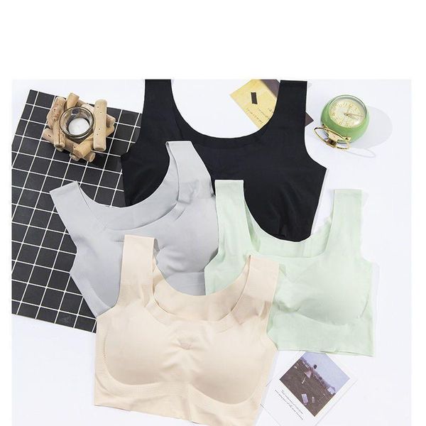 yoga outfit sports bra woman summer 2021 one piece seamless comfortable ice silk cool underwear thin gather beautiful back sleep tank top
yoga outfit sports bra woman summer 2021 one piece seamless comfortable ice silk cool underwear thin gather beautiful back sleep tank top