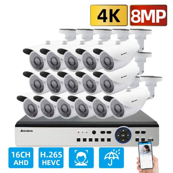 h.265 8/16pcs ahd 8mp outdoor security camera 16ch 4k face detection dvr system video surveillance set wireless kits
h.265 8/16pcs ahd 8mp outdoor security camera 16ch 4k face detection dvr system video surveillance set wireless kits