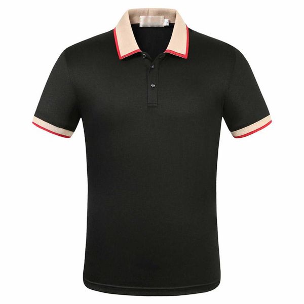 italian luxury spring and summer new products classic comfortable breathable solid color lapel polo shirt men's short sleeves, White;black
italian luxury spring and summer new products classic comfortable breathable solid color lapel polo shirt men's short sleeves, White;black