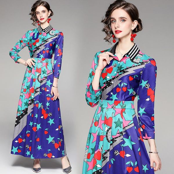 casual dresses autumn drape maxi dress 2021 women designer long sleeve birthday button shirt slim high street elegant frocks, Black;gray
casual dresses autumn drape maxi dress 2021 women designer long sleeve birthday button shirt slim high street elegant frocks, Black;gray