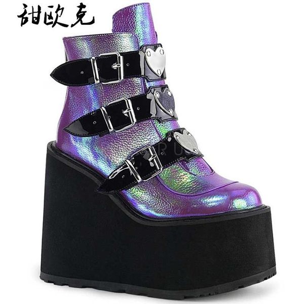 boots 2021 metal buckle ankel women black white punk female platform wedges high heels botas mujer
boots 2021 metal buckle ankel women black white punk female platform wedges high heels botas mujer