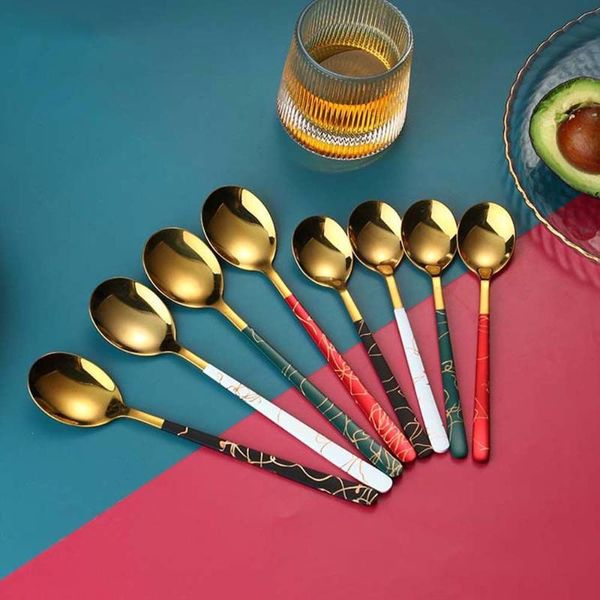 spoons s/l size stainless steel dessert for coffee tea chocolate cake scoop party accessories flatware teaspoon stirring
spoons s/l size stainless steel dessert for coffee tea chocolate cake scoop party accessories flatware teaspoon stirring