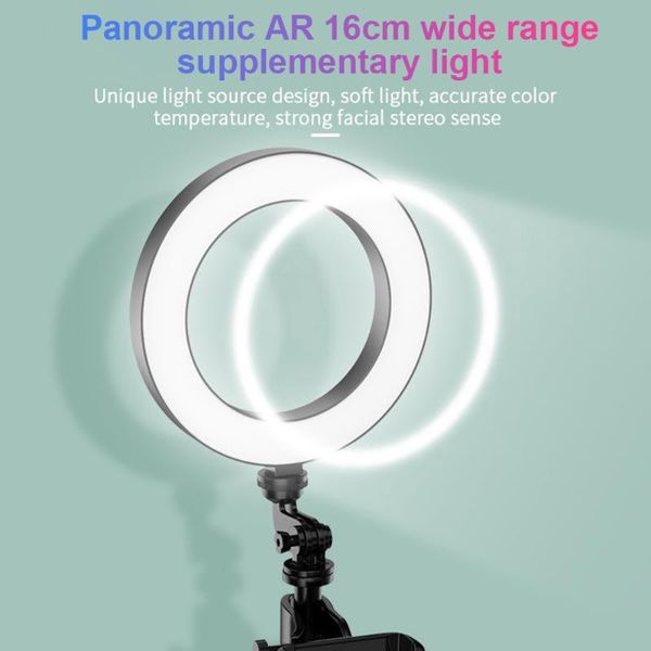 6.3" led ring light usb dimmable with adjutsable tripod and phone holder for live streaming makeup more flash heads
6.3" led ring light usb dimmable with adjutsable tripod and phone holder for live streaming makeup more flash heads