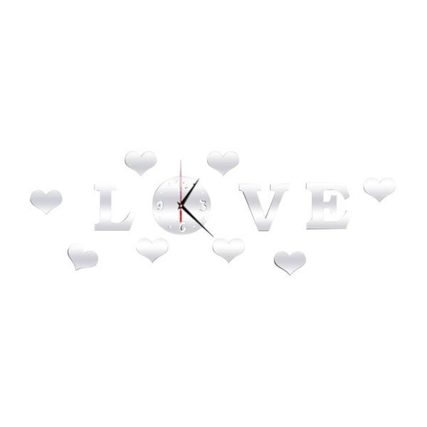 wall clocks 1 pc diy sticker mirror effect love shape design fashion clock 3d for bedroom
wall clocks 1 pc diy sticker mirror effect love shape design fashion clock 3d for bedroom