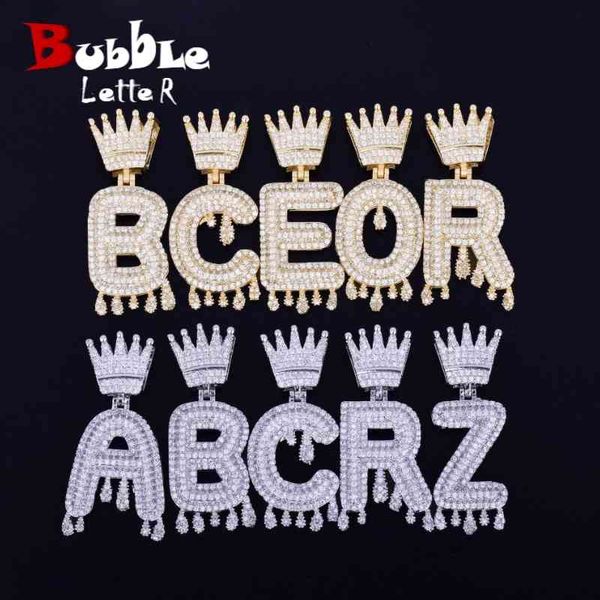 crown bail drip initials bubble letters chain necklaces & pendant for men women gold color cubic zircon hip hop jewelry, Silver
crown bail drip initials bubble letters chain necklaces & pendant for men women gold color cubic zircon hip hop jewelry, Silver