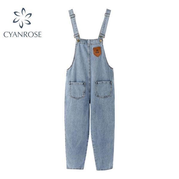 blue denim jumpsuits women streetwear korean chic casual spring summer pocket long overall pants retro harajuku y2k female 210515, Black;white
blue denim jumpsuits women streetwear korean chic casual spring summer pocket long overall pants retro harajuku y2k female 210515, Black;white
