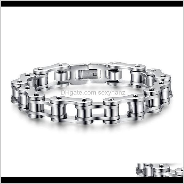 bracelets drop delivery 2021 bicycle chain jewelry version fashion cool mens bracelet simple and elegant wrist strap temperament grade li, Golden;silver
bracelets drop delivery 2021 bicycle chain jewelry version fashion cool mens bracelet simple and elegant wrist strap temperament grade li, Golden;silver